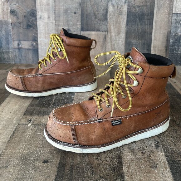 Irish Setter By Red Wing 83632 Waterproof Safety Toe Work Boots Mens 11.5 D - Picture 10 of 12